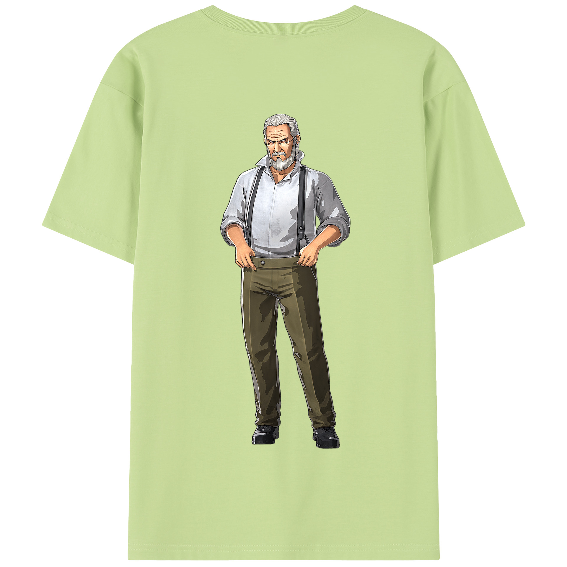 （画像用） 進撃の巨人 Attack on Titan 綿100％半袖Tシャツ（背面プリント）